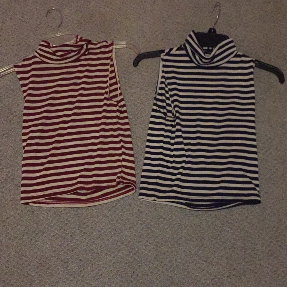 Choker striped shirts
